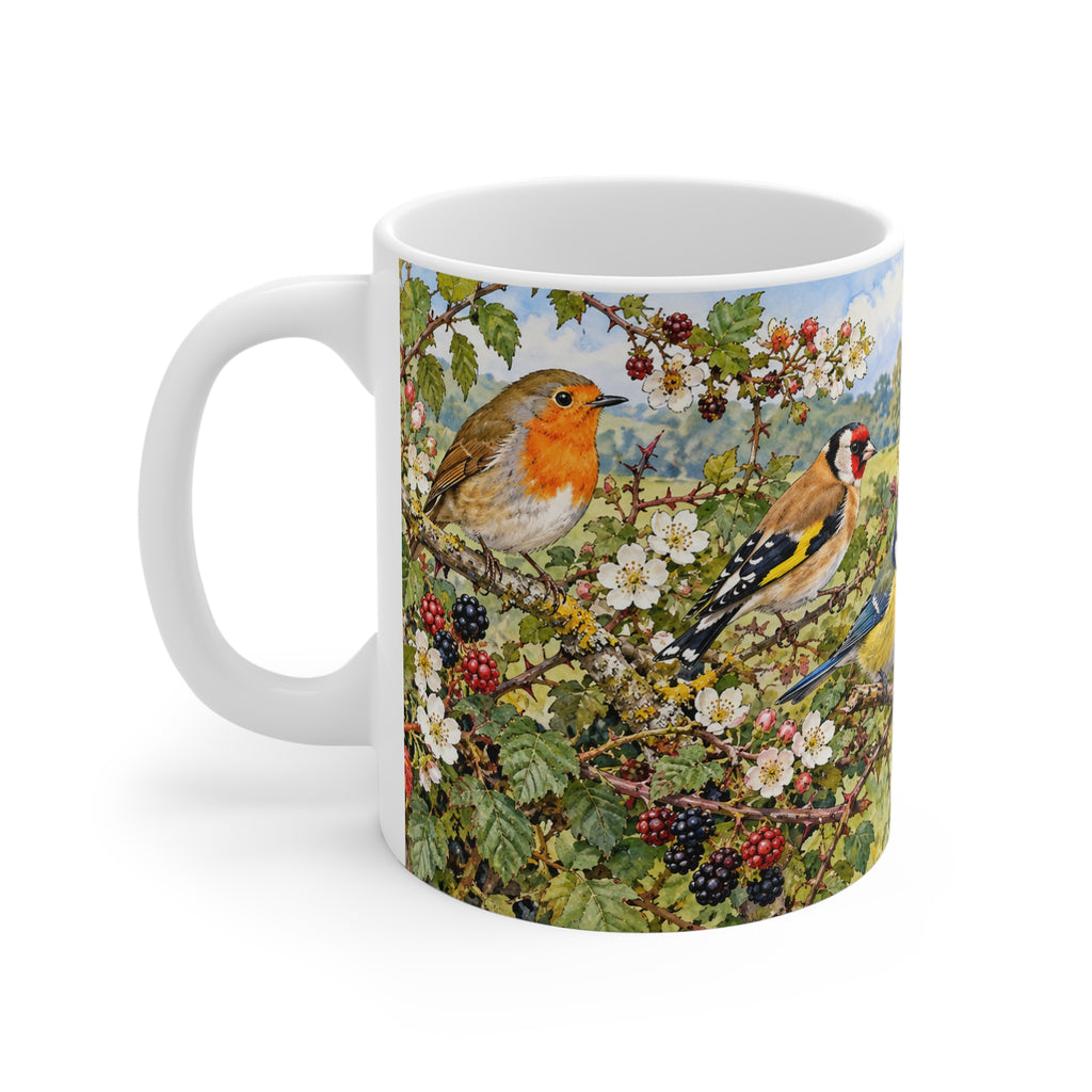 Garden Birds | Floral Bird Watcher Gift (11oz)