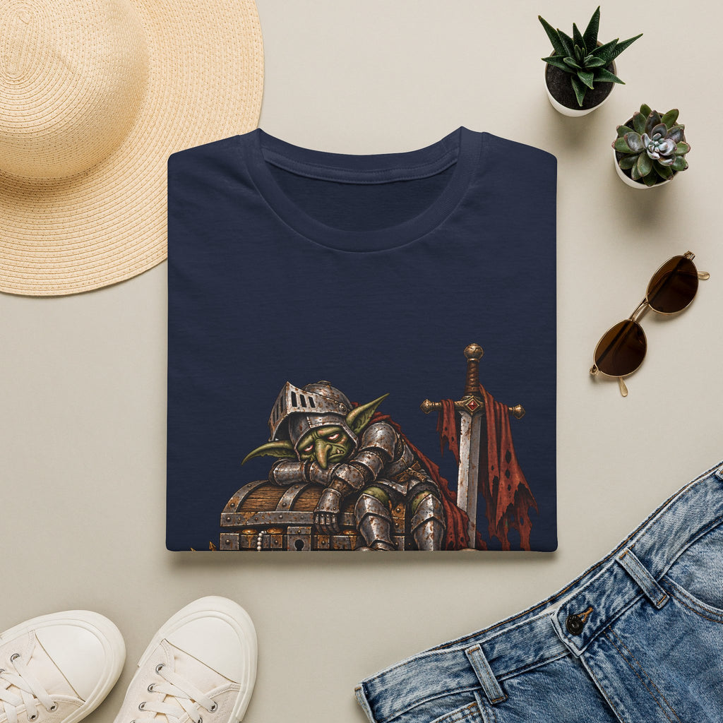 Quest Accepted T‑Shirt | Fantasy Gamer Tee (Motivation Not Found)