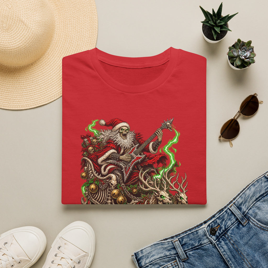 Slay Bells | Santa Clauses Horror Christmas T-Shirt