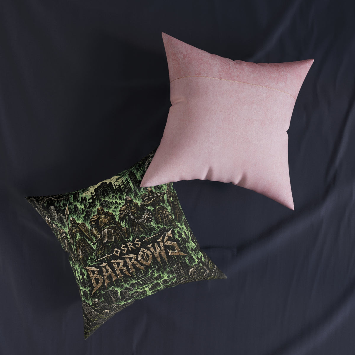 Barrows OSRS Old School RuneScape Cushion | Decorative Sofa Pillow