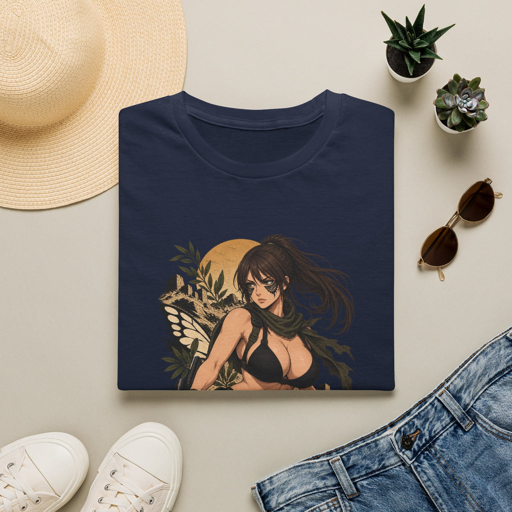 Quiet | Sexy Metal Gear Pin Up Girl | Anime Style Sniper Girl T-Shirt