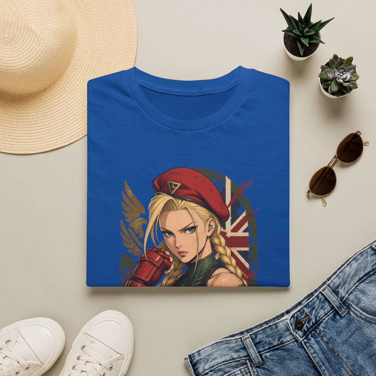 Cammy | Street fighter Sexy  Pin Up Style Graphic T Shirt