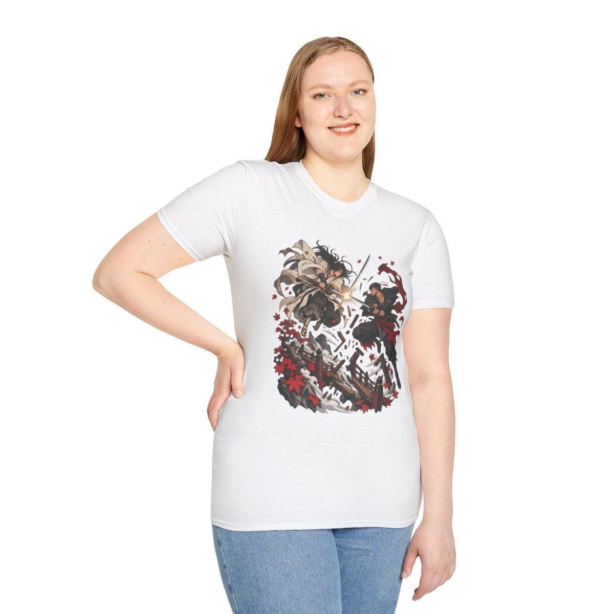 Battle of Broken Bridges | Anime Japanese Samurai Battle T-Shirt