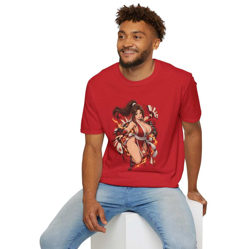 Mai Shiranui | Fatal Fury | Anime Style Pin up Girl Warrior T-Shirt