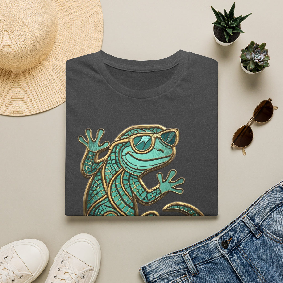 Gecko Time - Summer / Gecko Lizard Summer T-Shirt