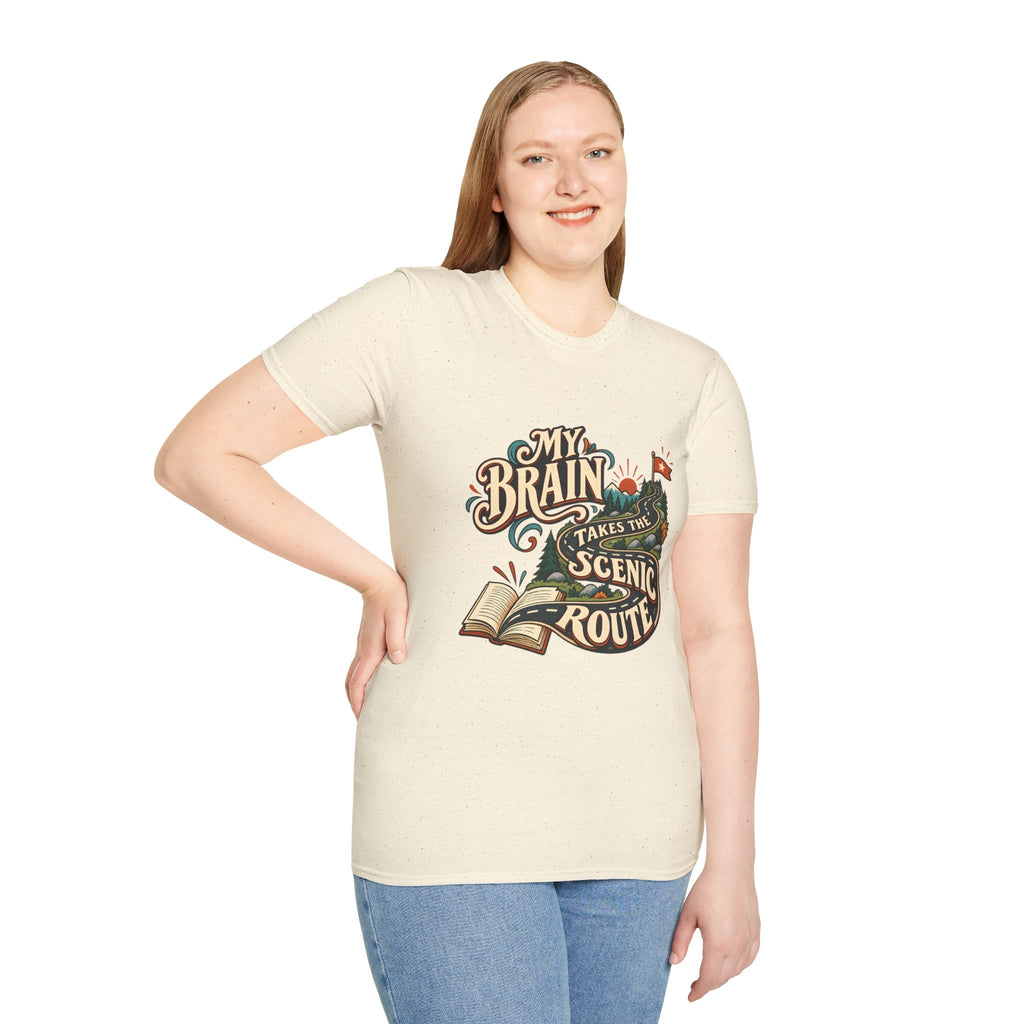 The Scenic Route | A Beautifully Different Mind | Neurodivergent Shirt
