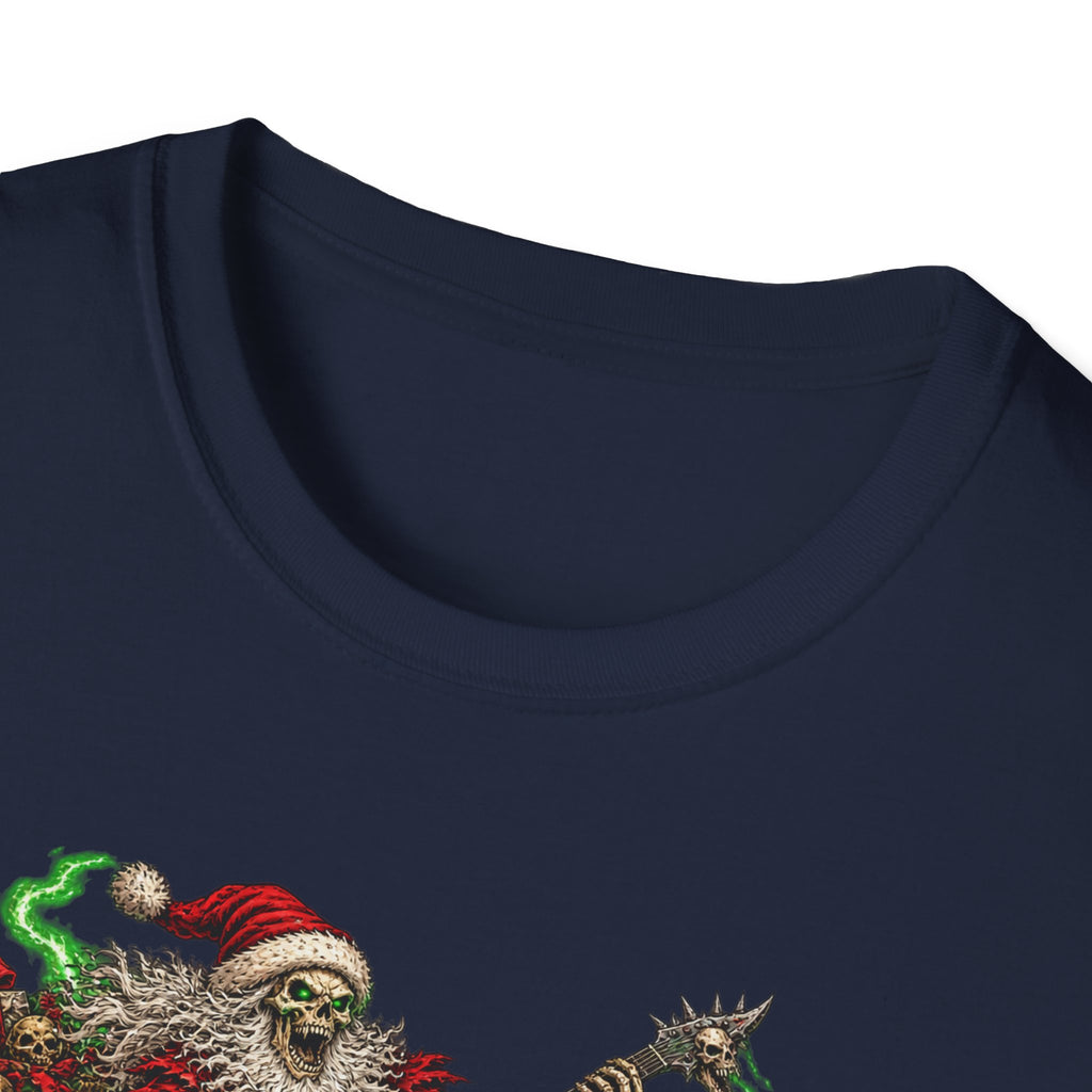 Slay Bells | Santa Clauses Horror Christmas T-Shirt