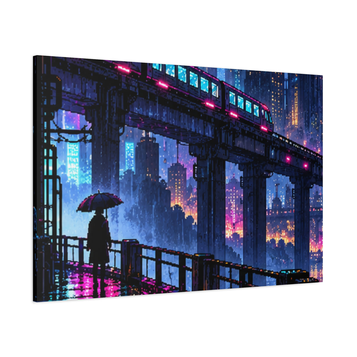 Stretched Matte Canvas Print — 1.25" Depth (Custom Design)