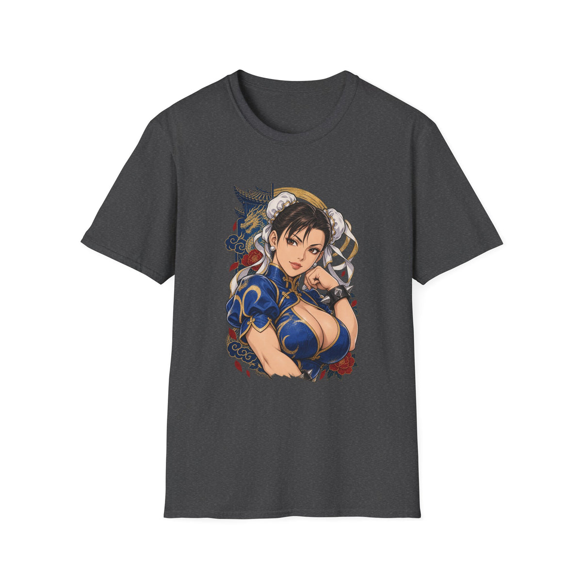 Chun-Li | Sexy Pin Up Girl | Gamer Anime Fighter T-Shirt