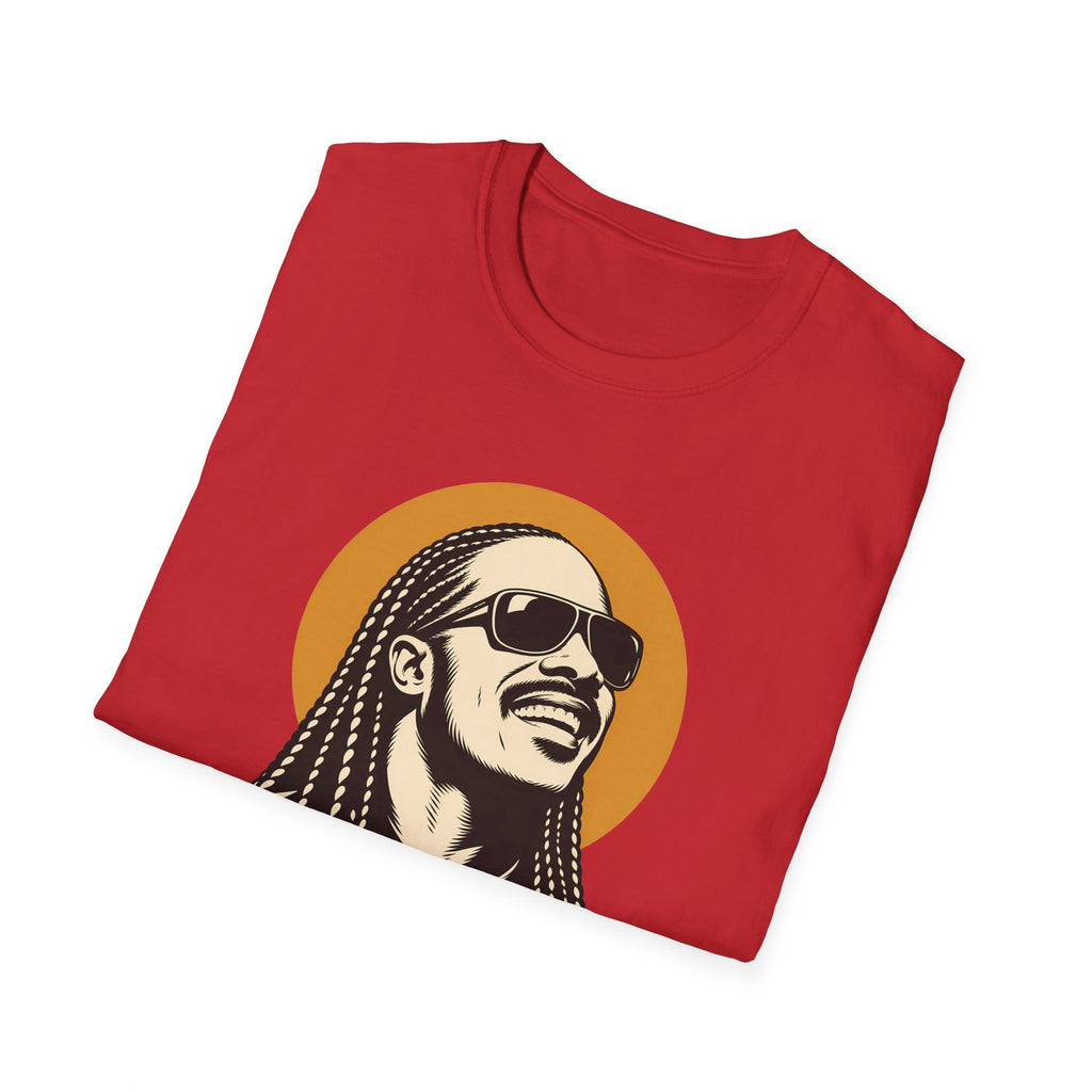 Stevie Wonder Graphic T-Shirt - Retro Soul Music Tee