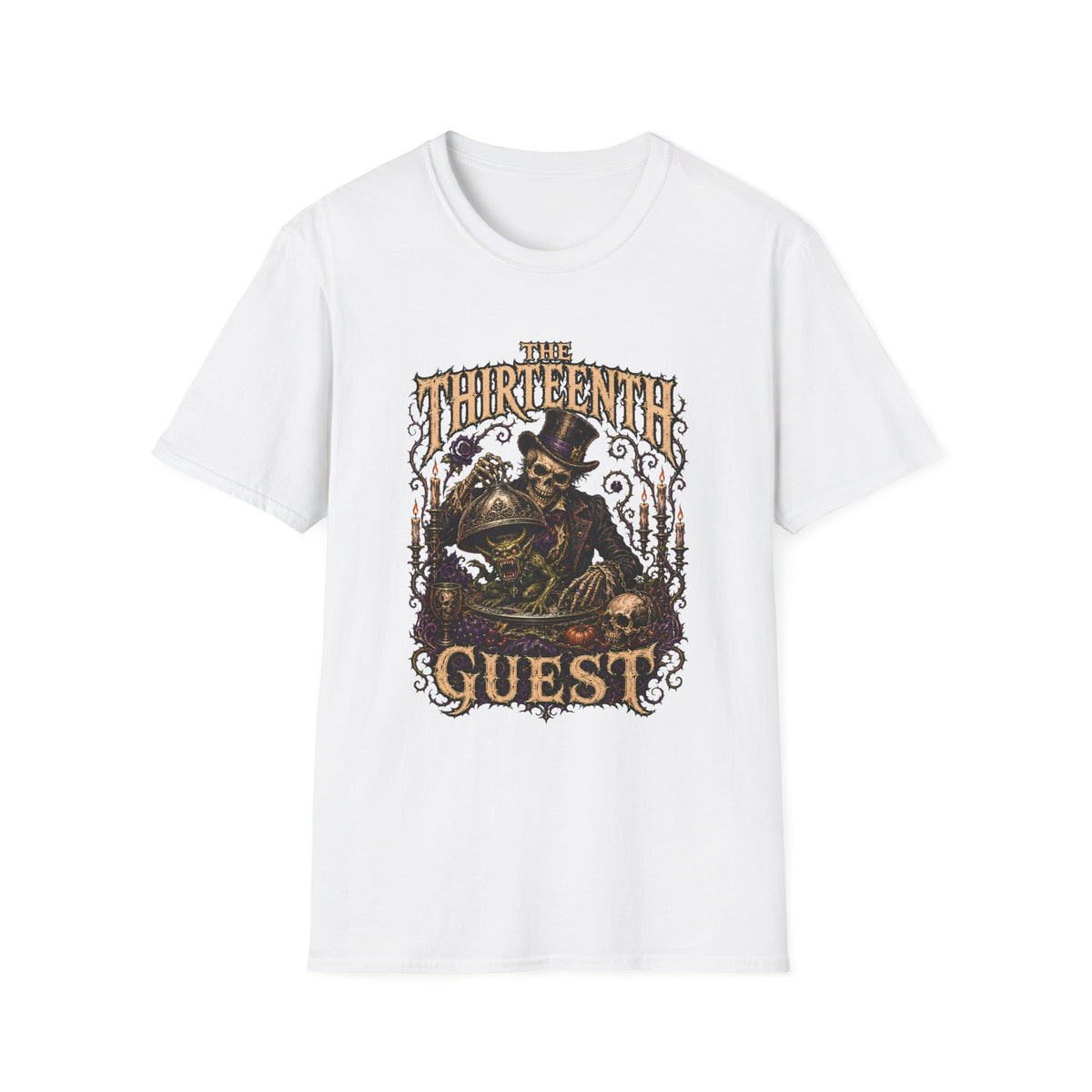 The Thirteenth Guest T-Shirt - Vintage Halloween Horror Graphic Tee