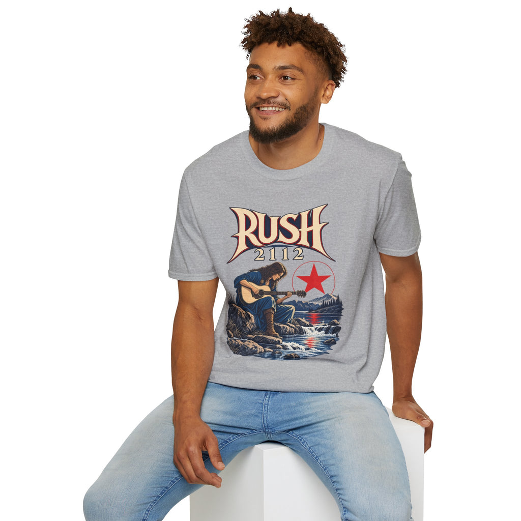 Rush | 2112 | Acoustic Guitar | Prog Band T-Shirt