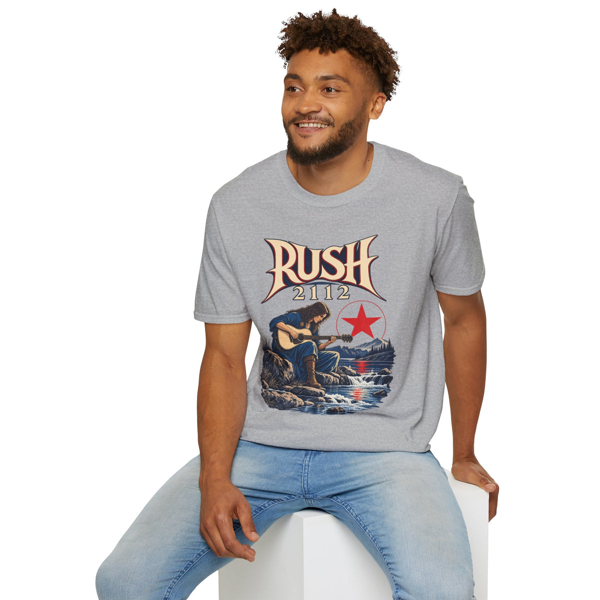 Rush | 2112 | Acoustic Guitar | Prog Band T-Shirt