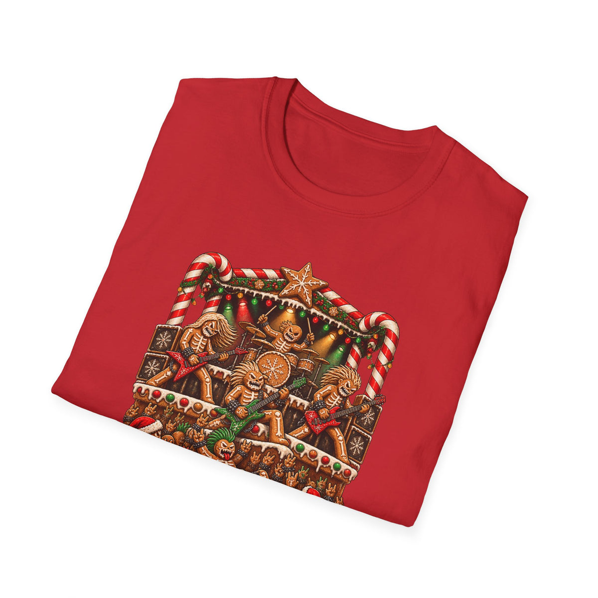 Gingerbread Headbangers | Christmas T-Shirt