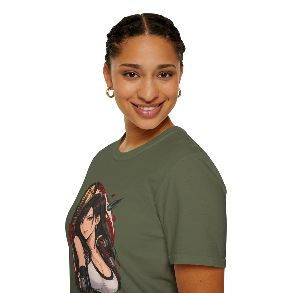 Tifa Lockhart | Final Fantasy VII Pin Up Style Anime Shirt