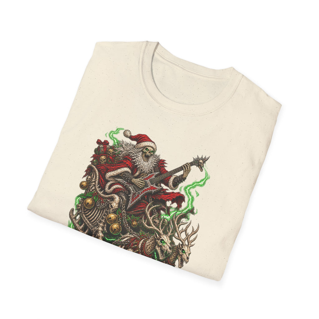 Slay Bells | Santa Clauses Horror Christmas T-Shirt