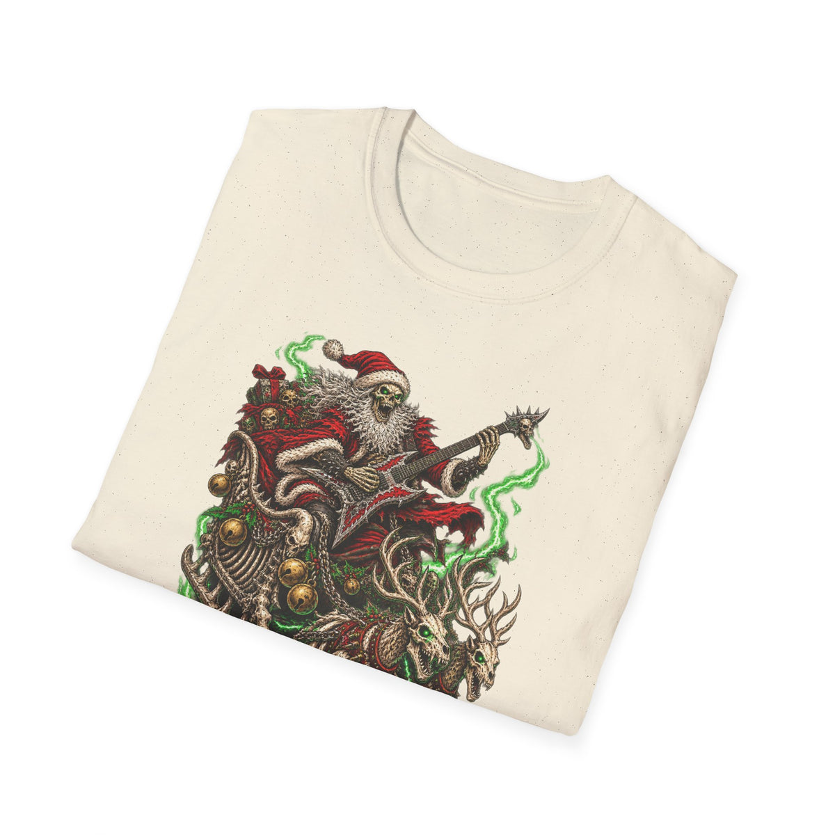 Slay Bells | Santa Clauses Horror Christmas T-Shirt