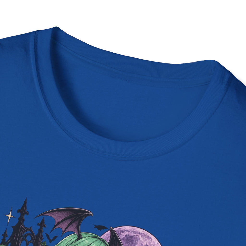 Morrigan | Sexy Succubus Pin Up Girl | Gothic Sorceress Halloween Gamer T-Shirt