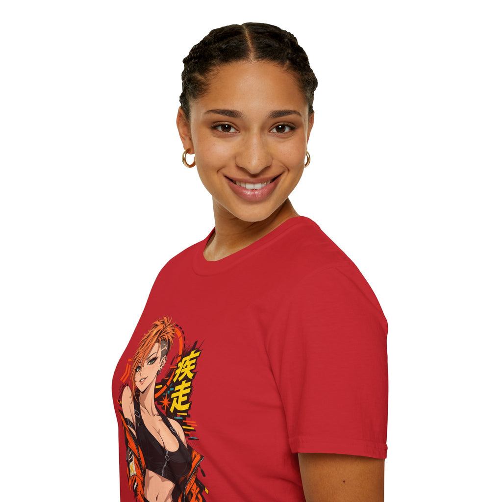 Amber | Anime Punk Sexy Pin Up Girl T-Shirt