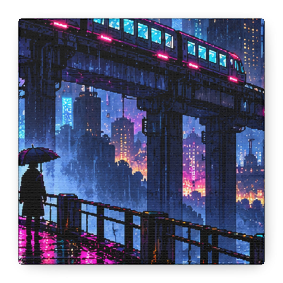 Stretched Matte Canvas Print — 1.25" Depth (Custom Design)