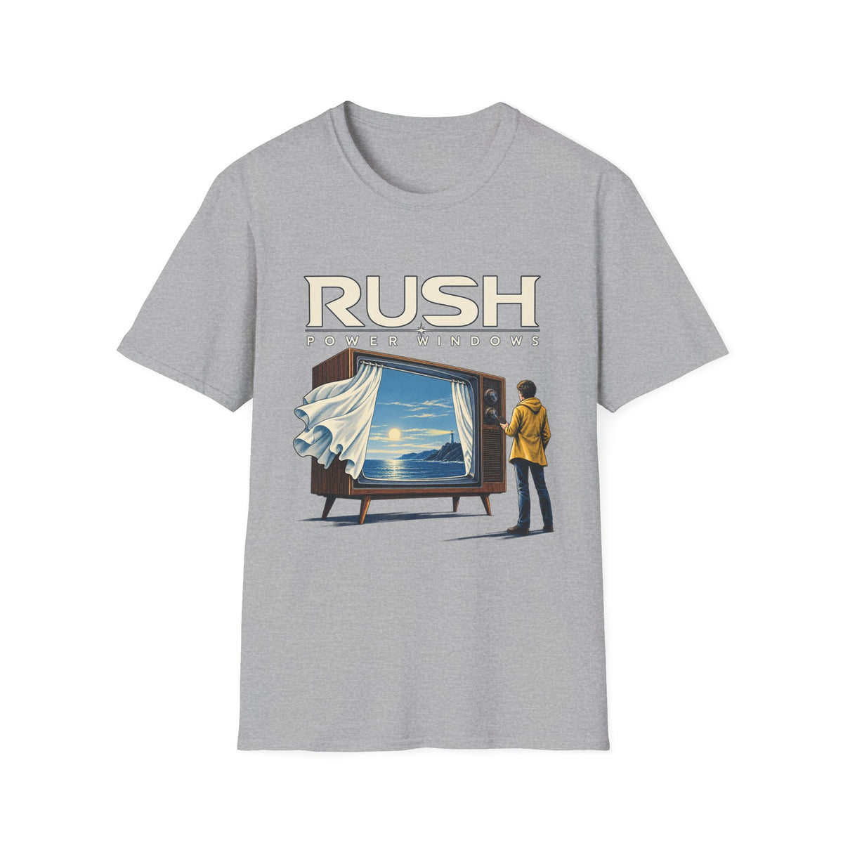 Rush | Power Windows | Prog Rock Band T-Shirt