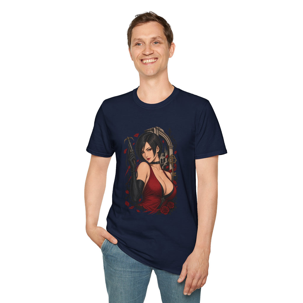 Ada Wong | Residsent Evil Gothic Anime Pin Up Girl T-Shirt