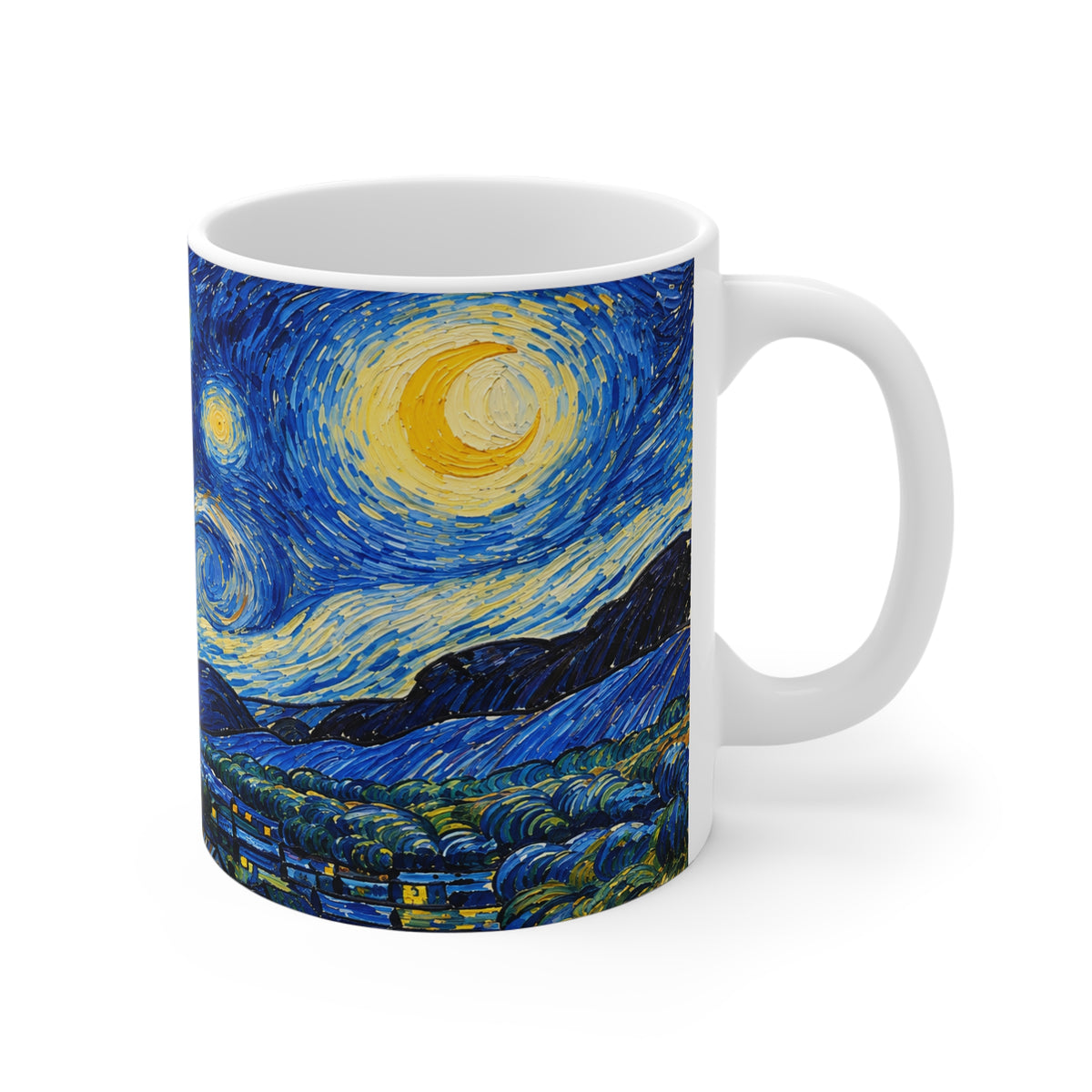 A Starry Night | Classic Art Coffee Mug Gift (11oz)