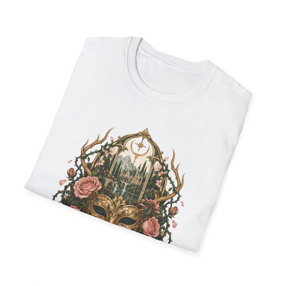 Spring Court | ACOTAR Book Floral Masquerade T-Shirt