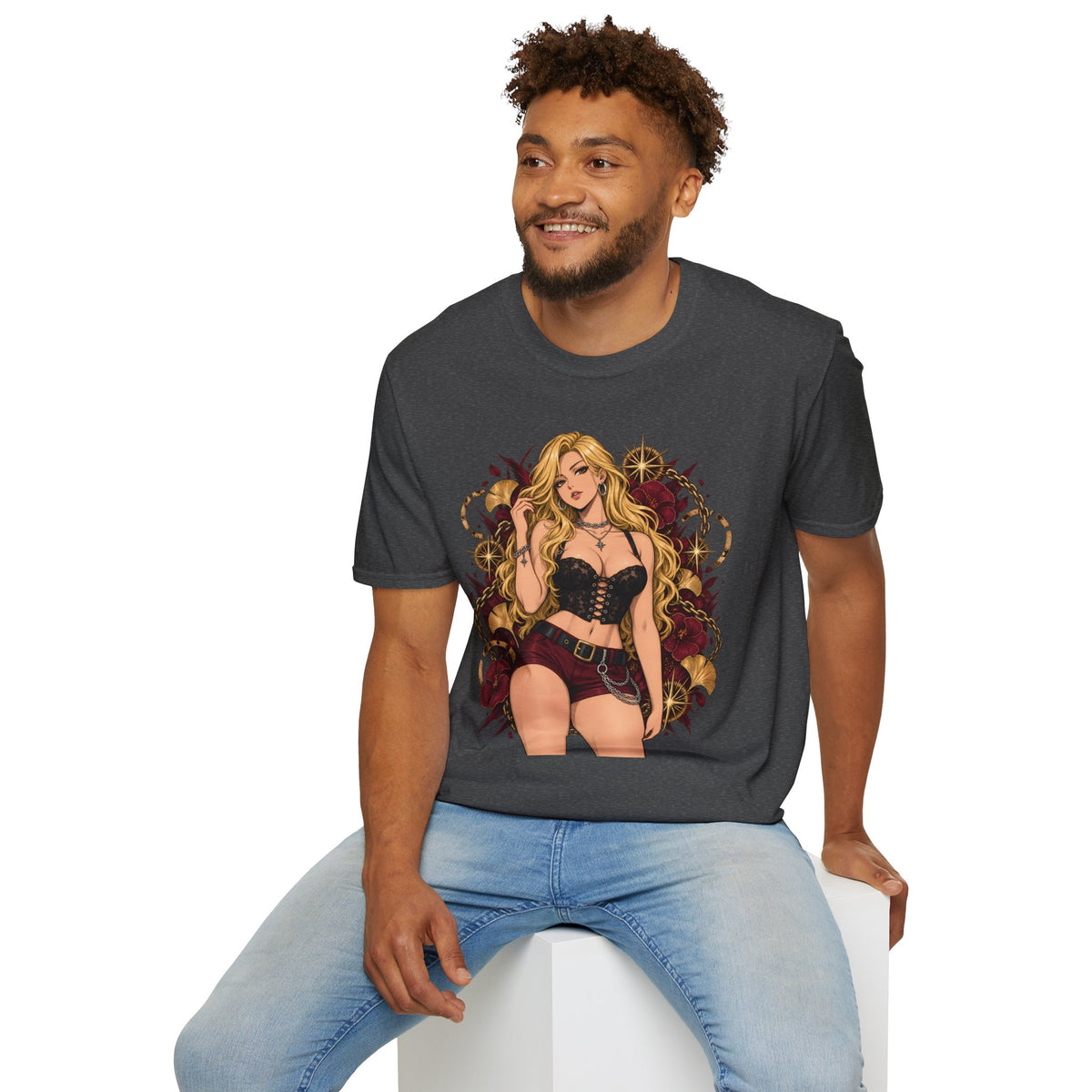 Blonde Bombshell | Japanese Anime Style Pin up Girl