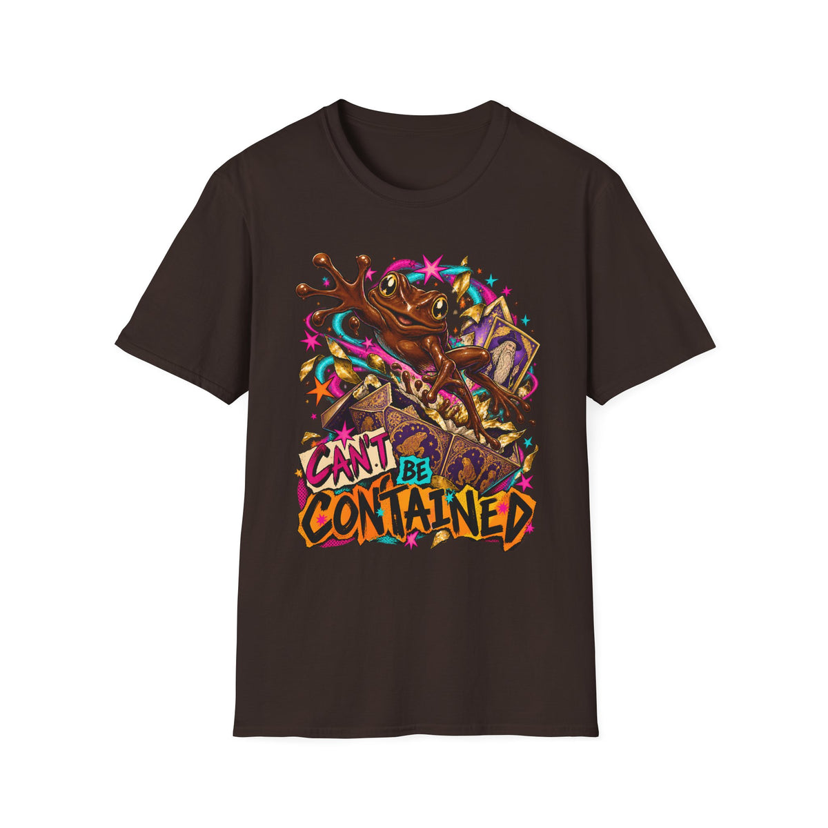 Cant be Contained | Harry Potter Chocolate Frog Graphic T Shirt