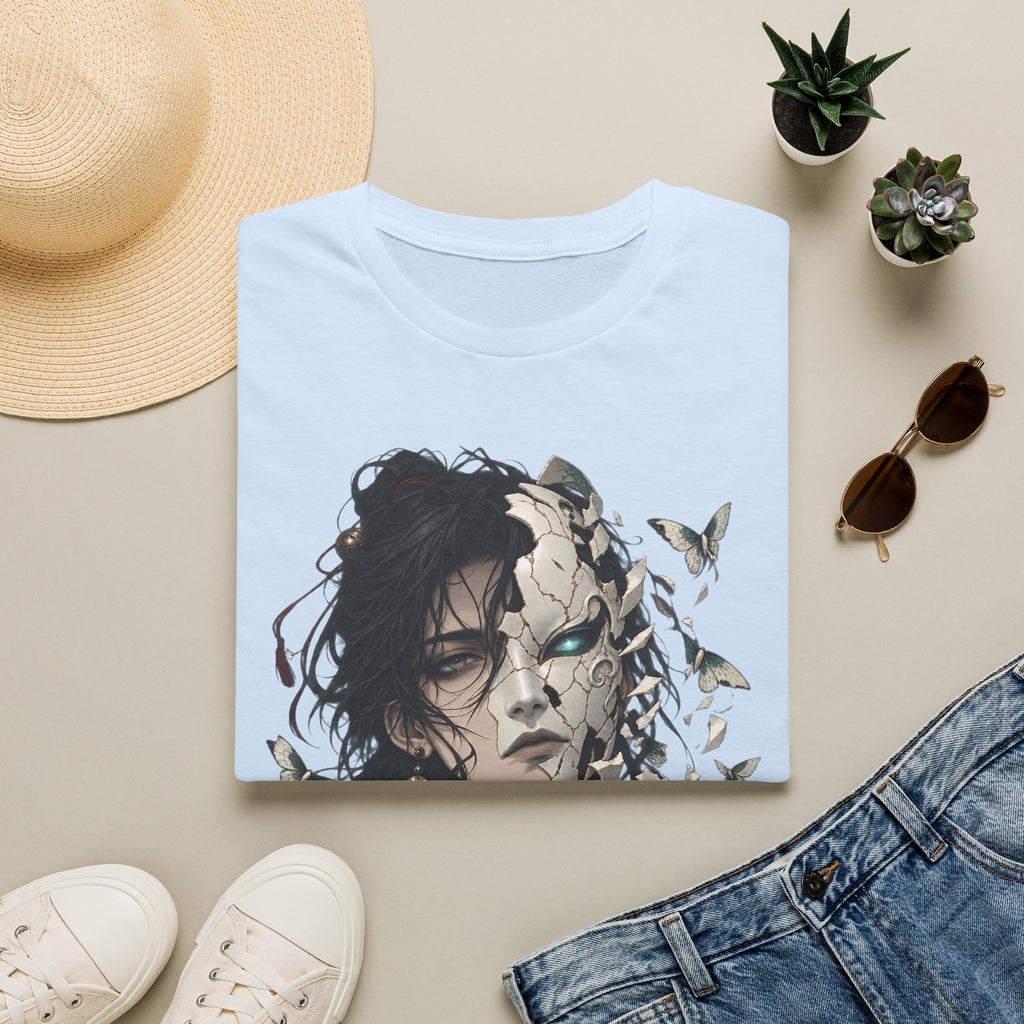 Mask Unfurls | Japanese Anime Style Mask Graphic Shirt