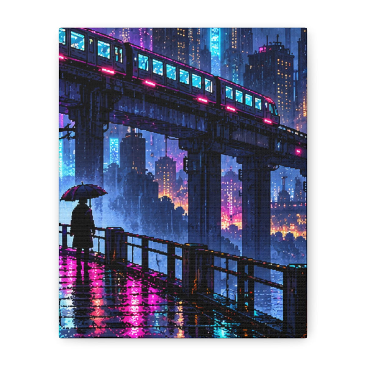 Stretched Matte Canvas Print — 1.25" Depth (Custom Design)