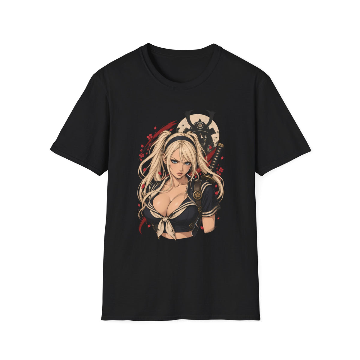 Babydoll | Sucker Punch Anime Style Samurai Sexy Pin Up Girl T-Shirt