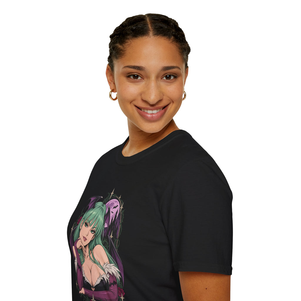 Morrigan | Sexy Pin Up Girl | Succubus Anime T-Shirt