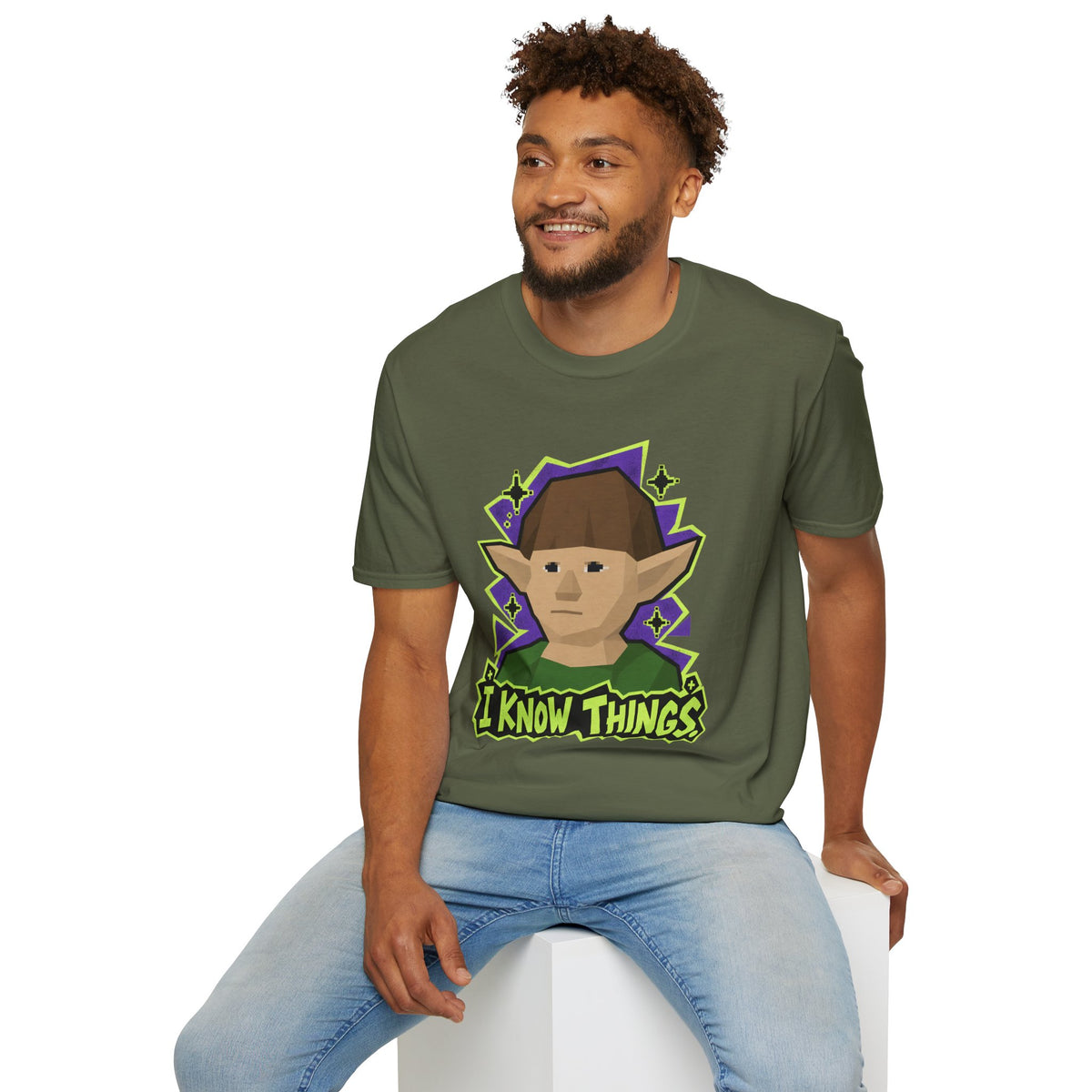 Gnome Child - "I know things" Runescape Inspired T-Shirt