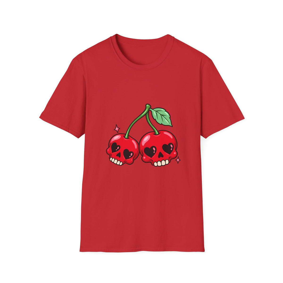 Skull Cherry | Cute Goth Graphic Tee