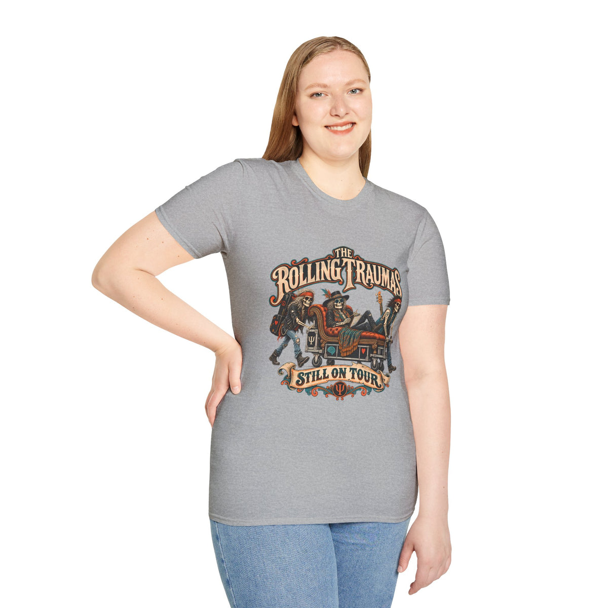 Rolling Traumas "Still On Tour" | Rock Band T-Shirt