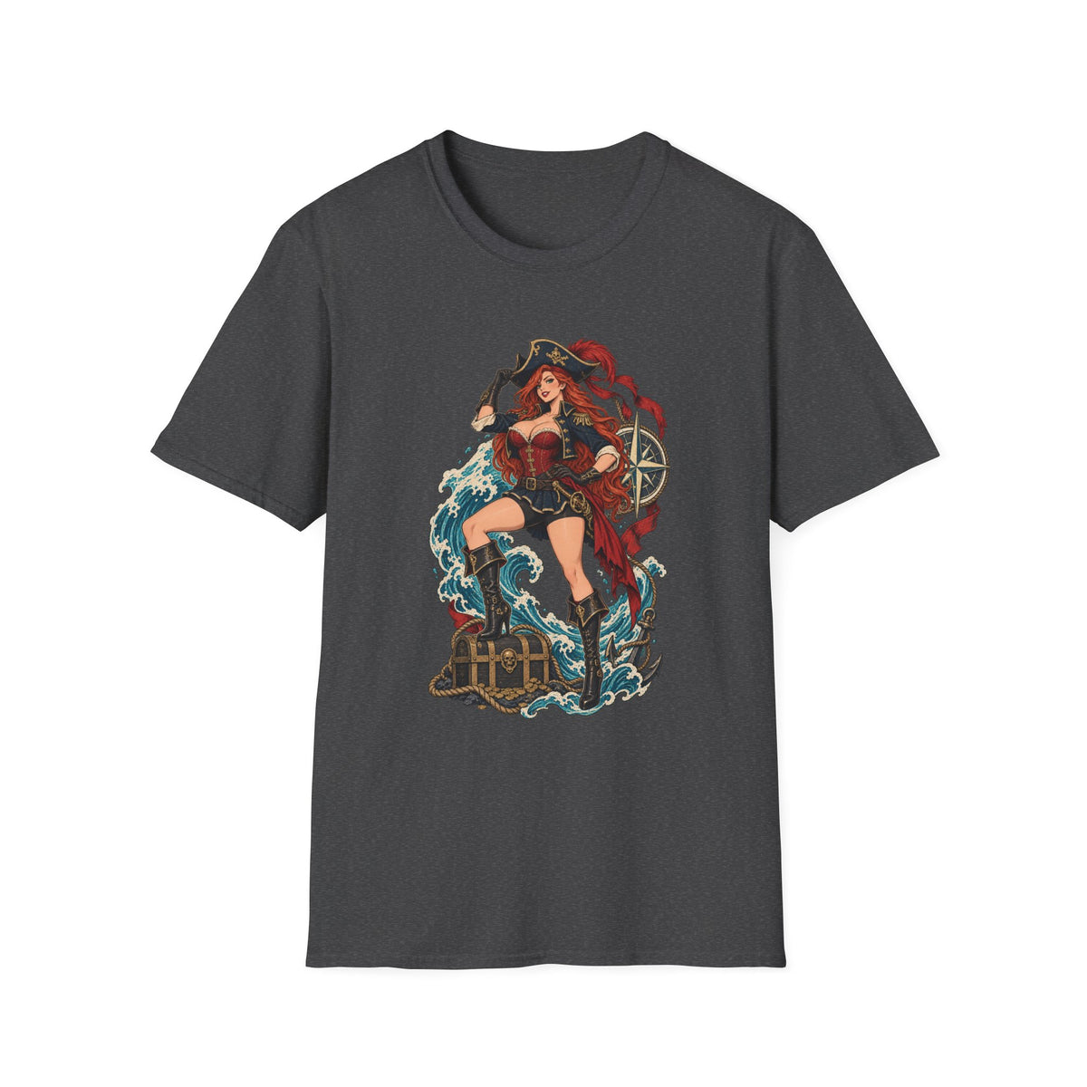 Miss Fortune | League of Legends | Sexy Pirate Pin-Up T-Shirt