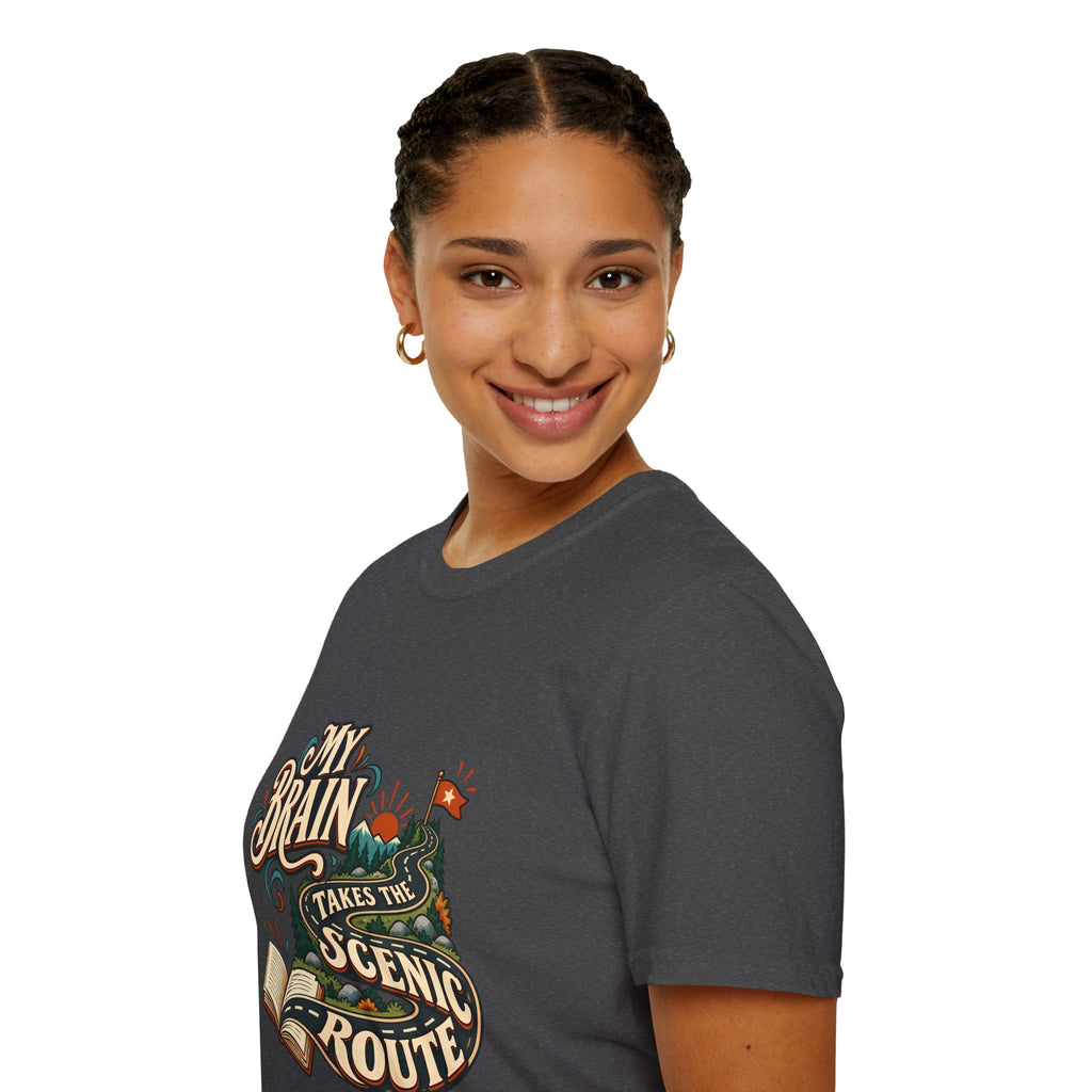 The Scenic Route | A Beautifully Different Mind | Neurodivergent Shirt