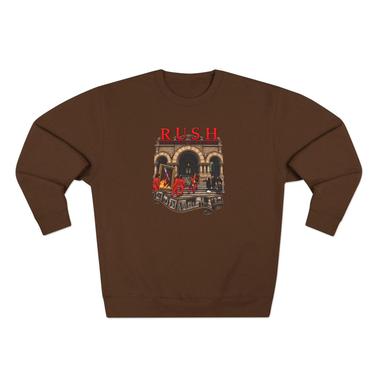 Rush | Moving Pictures | Band Album Art Crewneck Sweatshirt