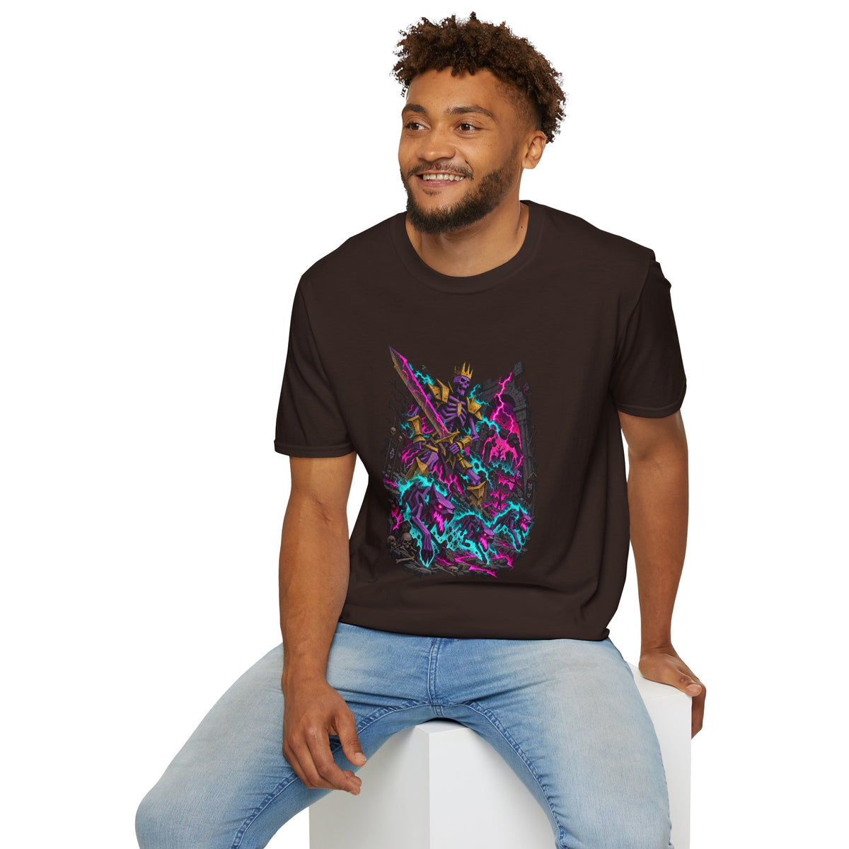 Skeleton Lich King | Final Boss | Gamer Shirt