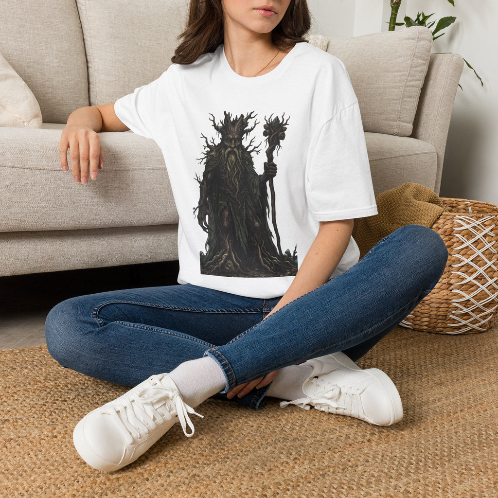 Ent Wizard - T-Shirt, Gothic / Dark Fantasy Ent Design