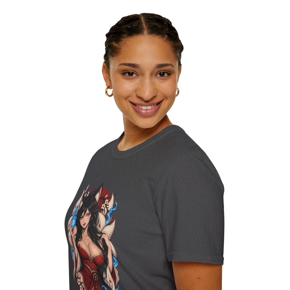 Ahri | League of Legends | Anime Pin Up Kitsune Girl T-Shirt