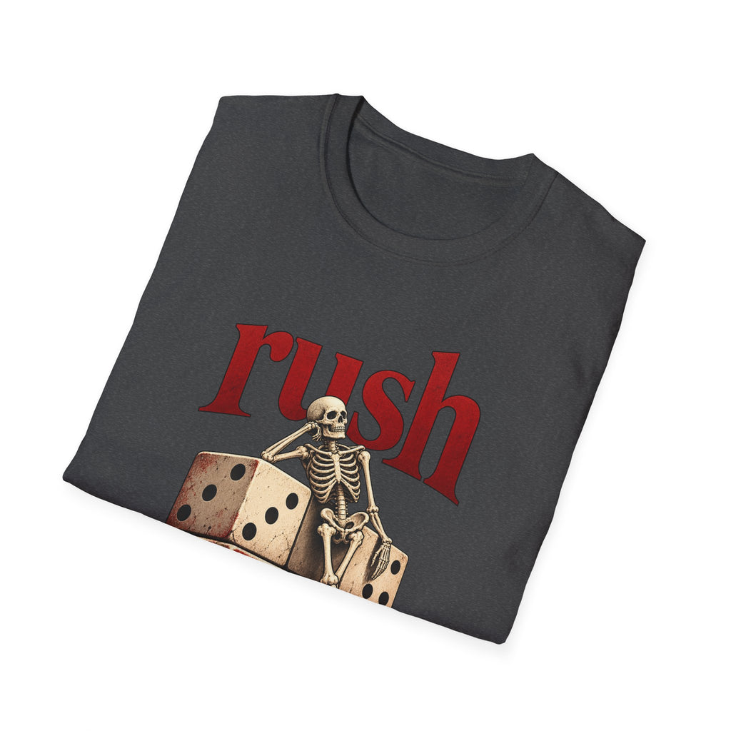 Rush | Roll the Bones | Dice Skeleton Prog Band T-Shirt
