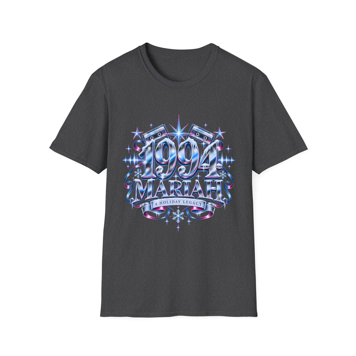 1990s Mariah Carey Graphic T-Shirt | Retro Cassette Pop Vintage Tour Style