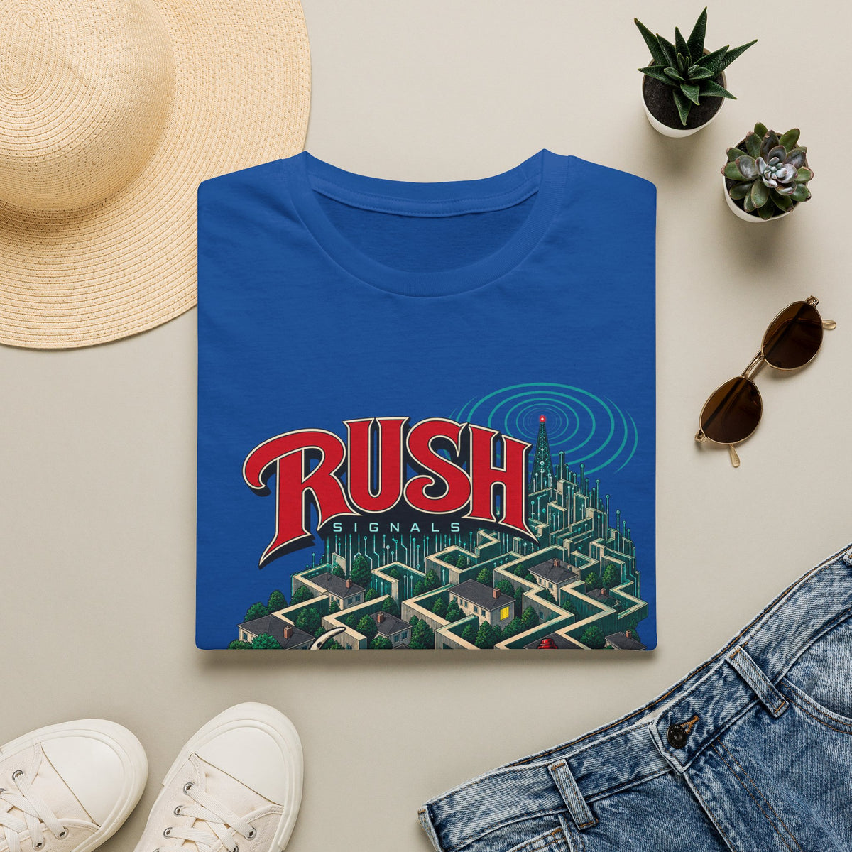 Rush | Signals | Prog Band Band Dalmatian T‑Shirt