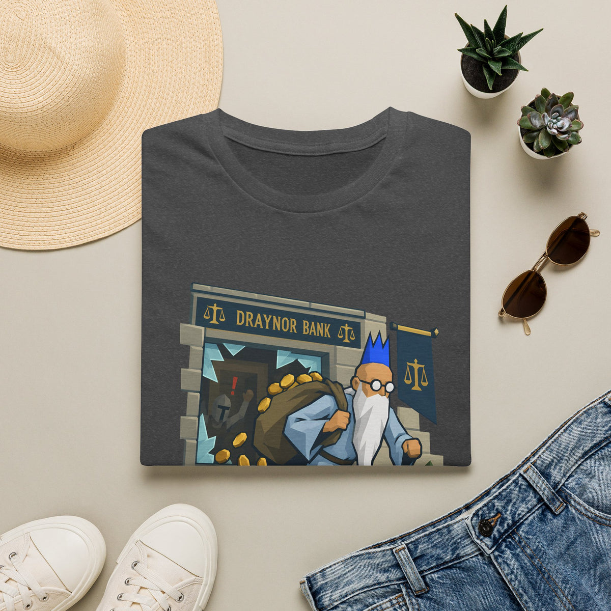 Retirement Plan Wise Old Man OSRS / Runescape T-Shirt