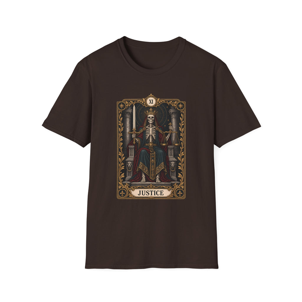 Justice | Tarot | Skeleton | Graphic Tee