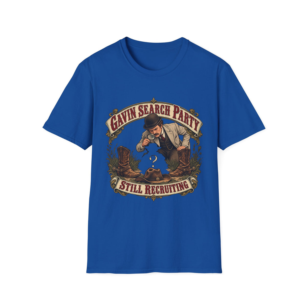 Gavin Search Party | Red Dead Redemption Funny Gamer T-Shirt