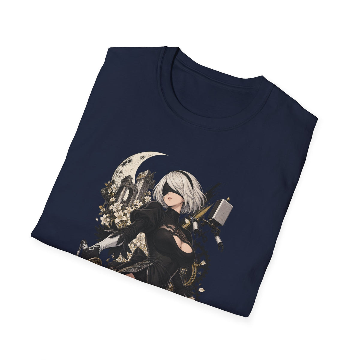 2B | Nier Automata | Anime Swordgirl Pin Up T-Shirt